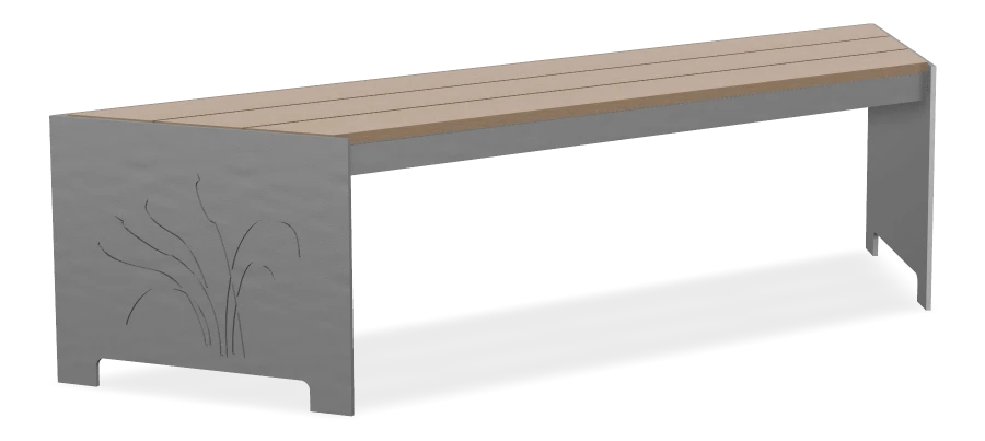 Mackenzie Modular Bench 6ft - Wedge