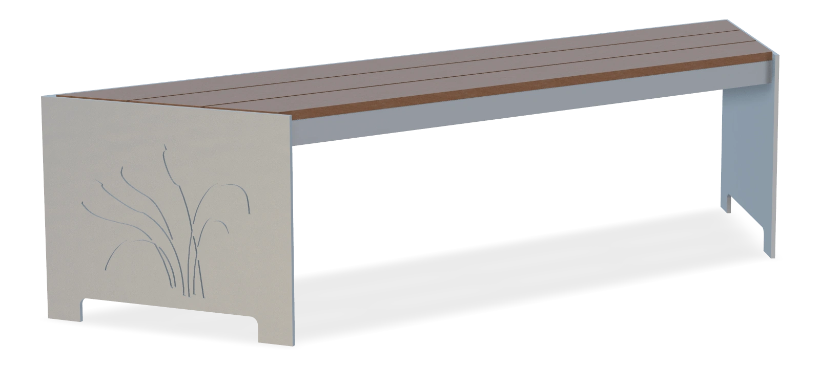 Mackenzie Modular Bench 6ft - Wedge