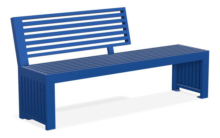 Urban Form Aluminum Bench 6ft