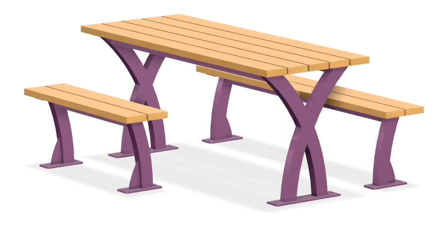 Parker Wheelchair Accessible Picnic Table 6ft