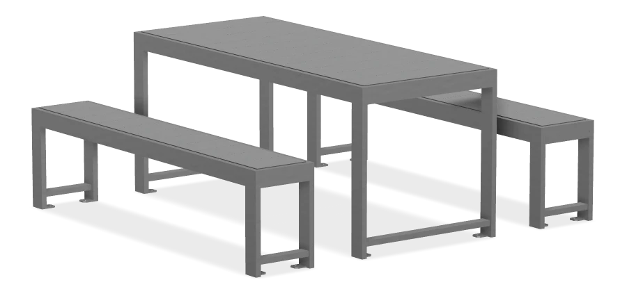 Urban Form Harvest Table 6ft