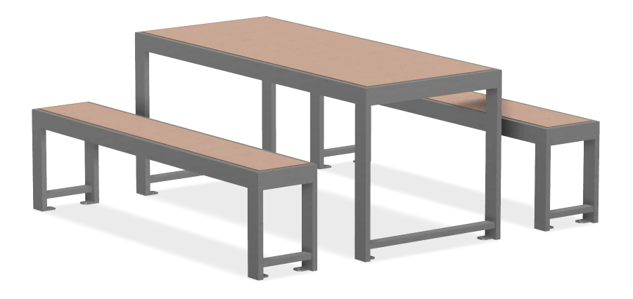 Urban Form Harvest Table 6ft