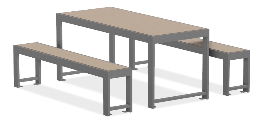 Urban Form Harvest Table 6ft