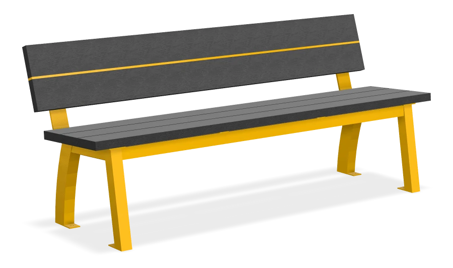 Aylesbury Bench Without Armrests 6ft