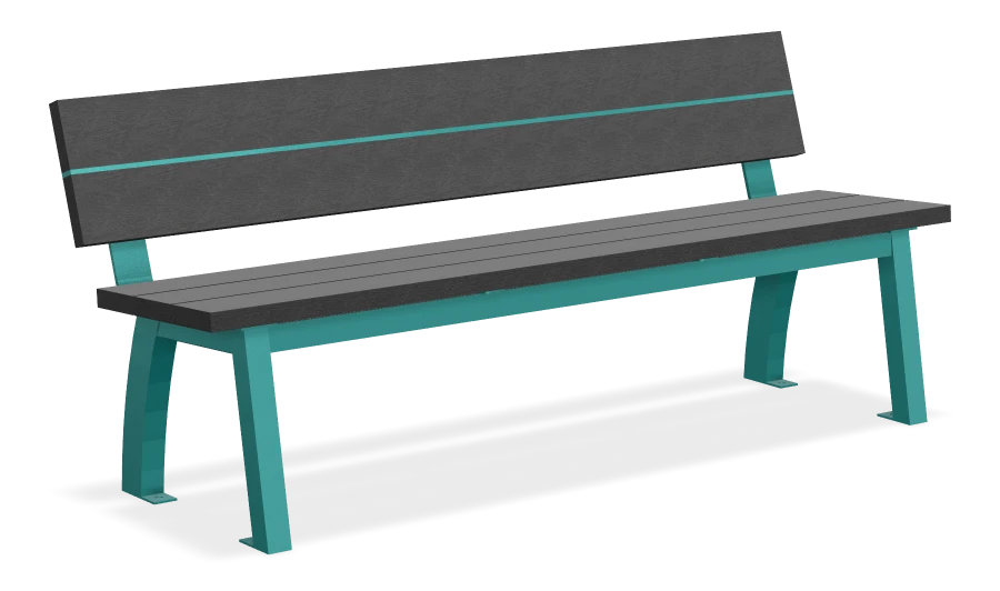 Aylesbury Bench Without Armrests 6ft