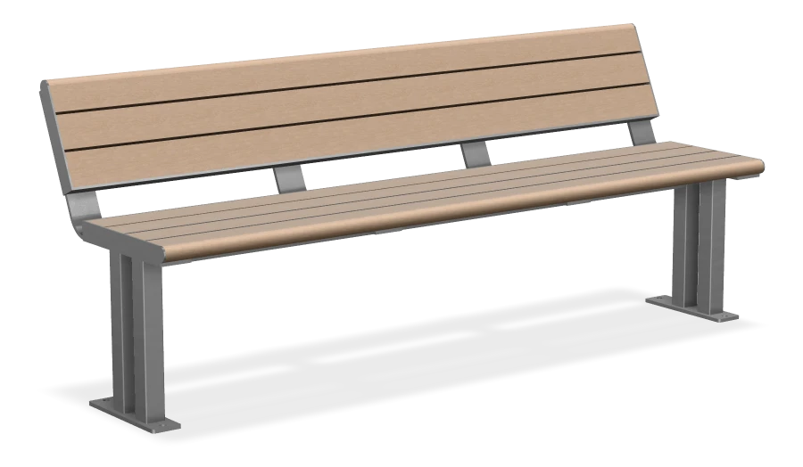 Larson Bench without Armrests 6ft