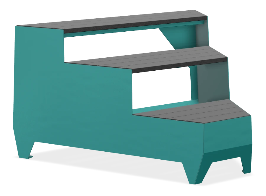Strataview Step Bench 6ft