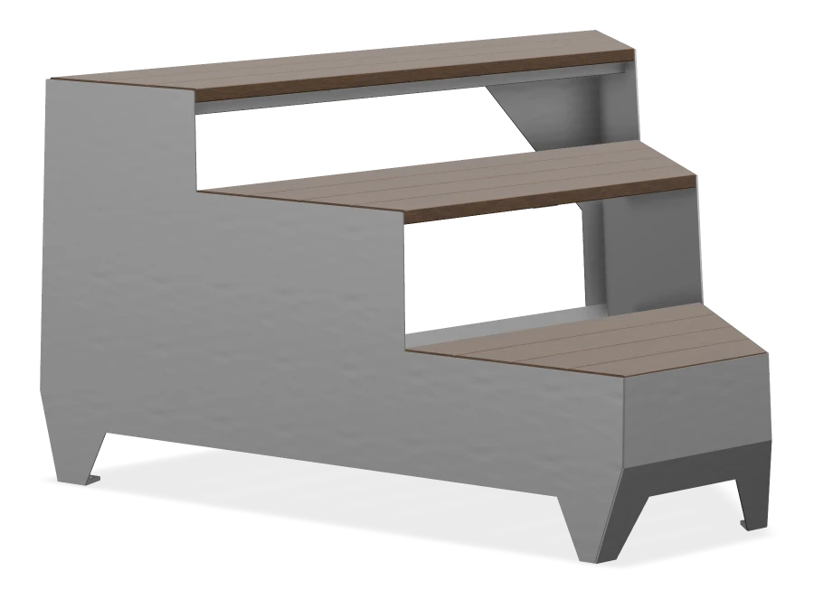 Strataview Step Bench 6ft