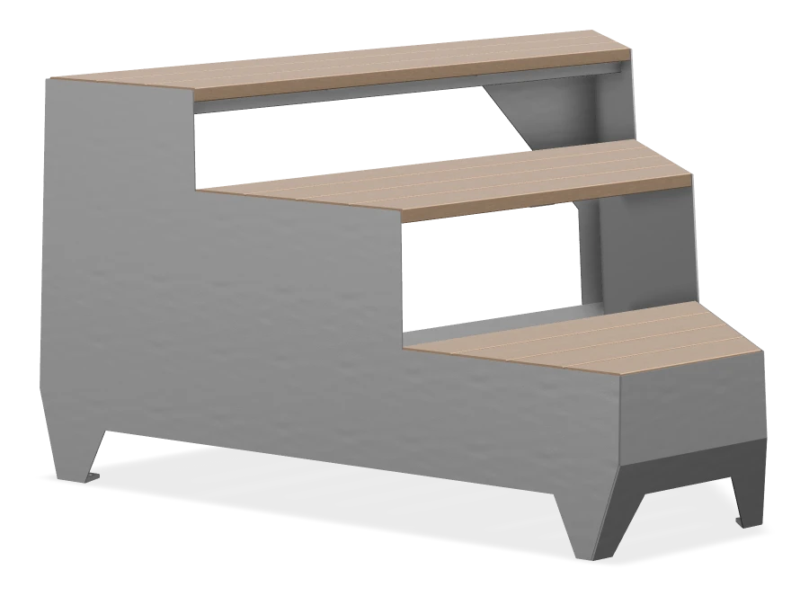 Strataview Step Bench 6ft