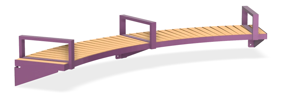 Florin Cantilevered Bench