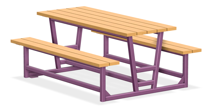 Rutherford Heavy Duty Picnic Table