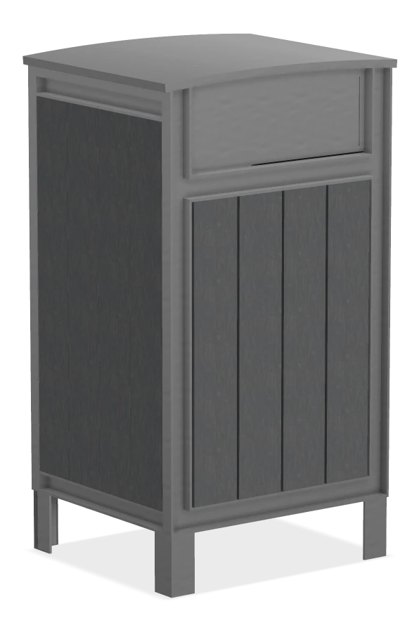 Beselt Square Waste Receptacle