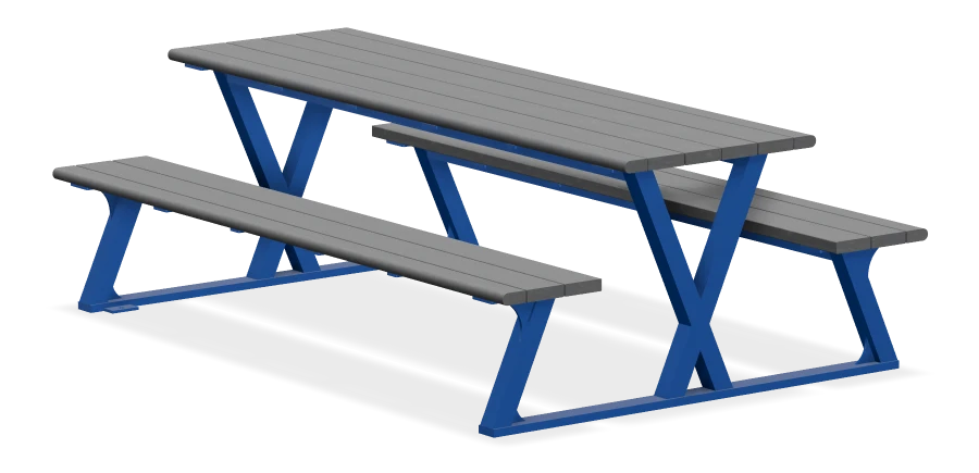Bayview Picnic Table 8ft - Full Framed