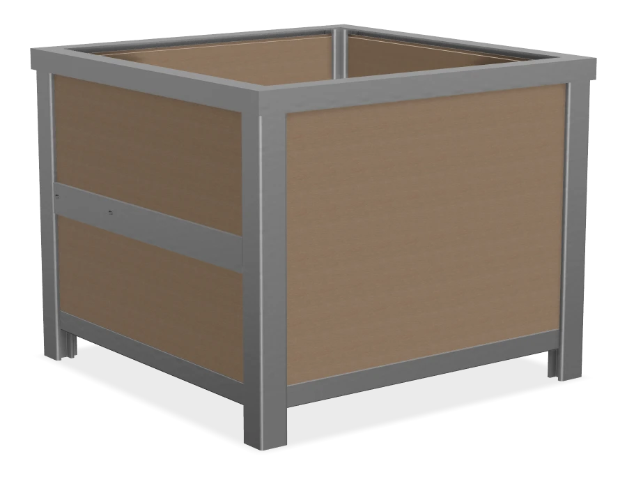 Urban Form Self Watering Planter for Urban Form Planter Bench Combo - Bench on Right Side
