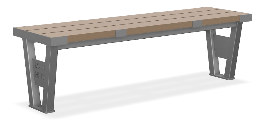 Vincent Backless Bench 5ft
