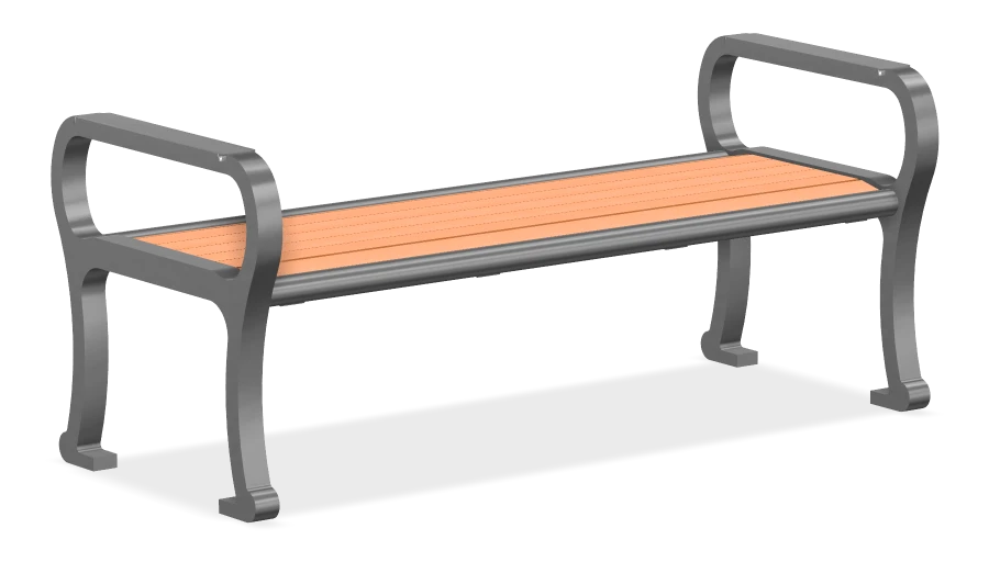 Mountain Classic Backless Bench 5ft