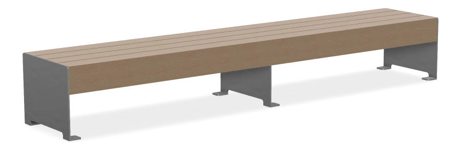 Hutch Backless Bench 10ft
