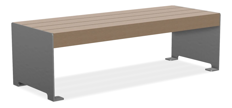 Hutch Backless Bench 5ft