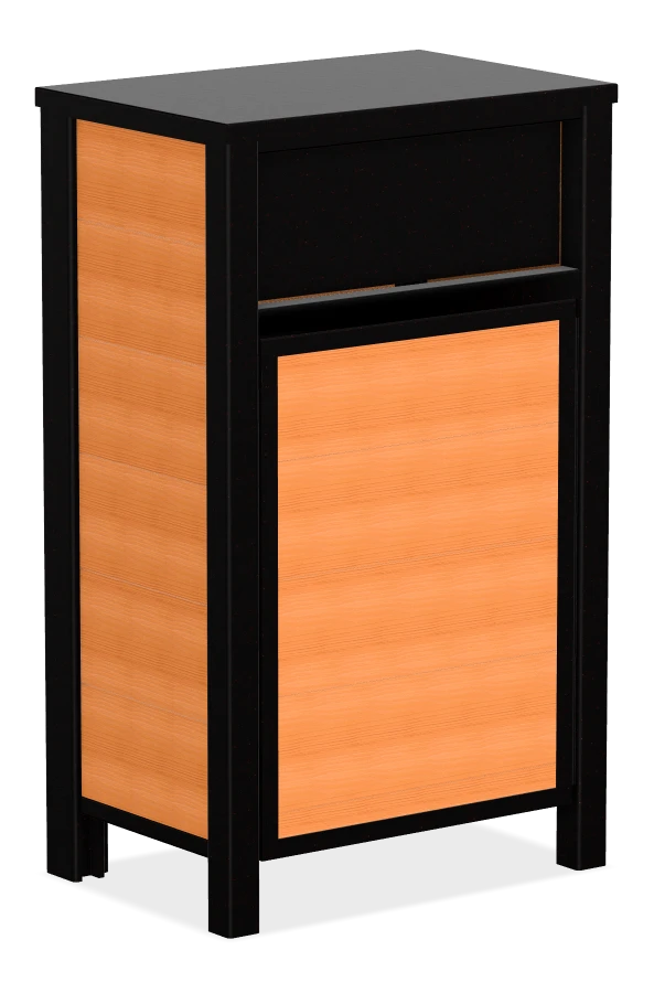 Urban Form Slim Line Waste Receptacle