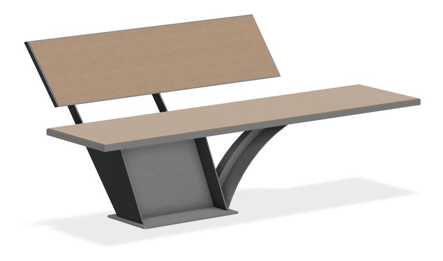 Cityscape Bench 6ft