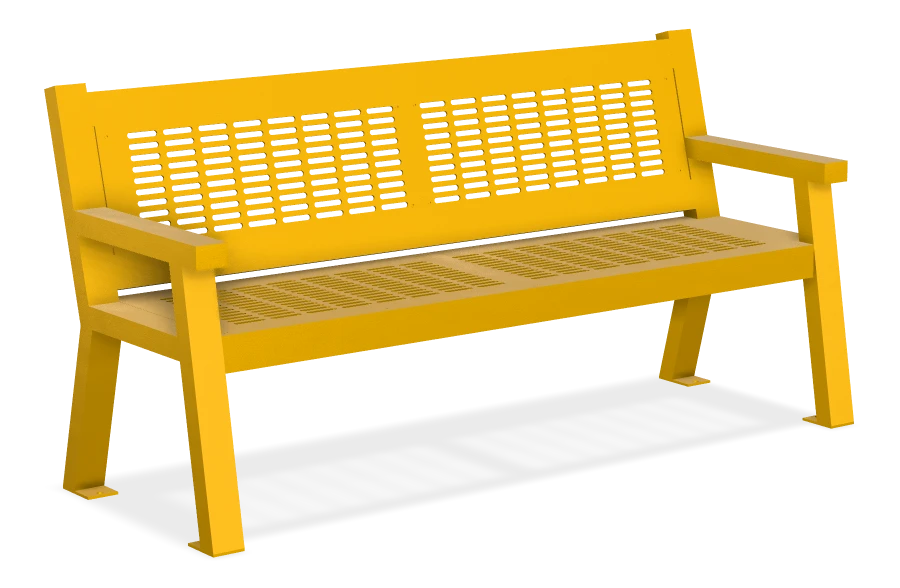 Rutherford Aluminum Bench