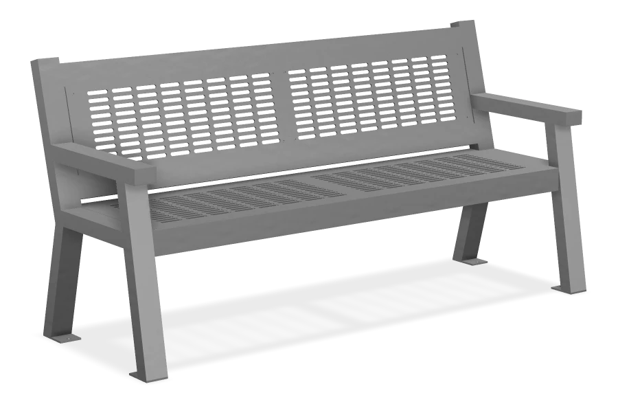 Rutherford Aluminum Bench