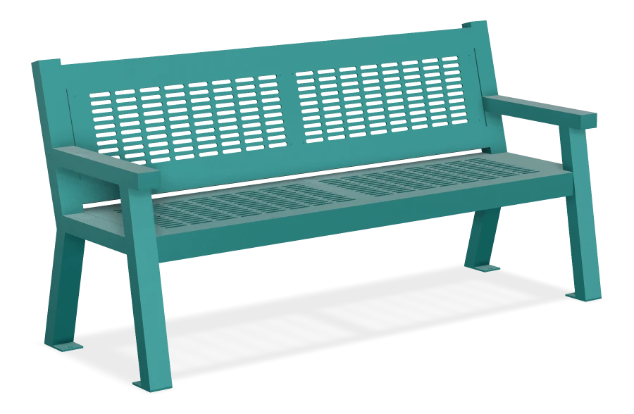 Rutherford All Aluminum Bench 6ft