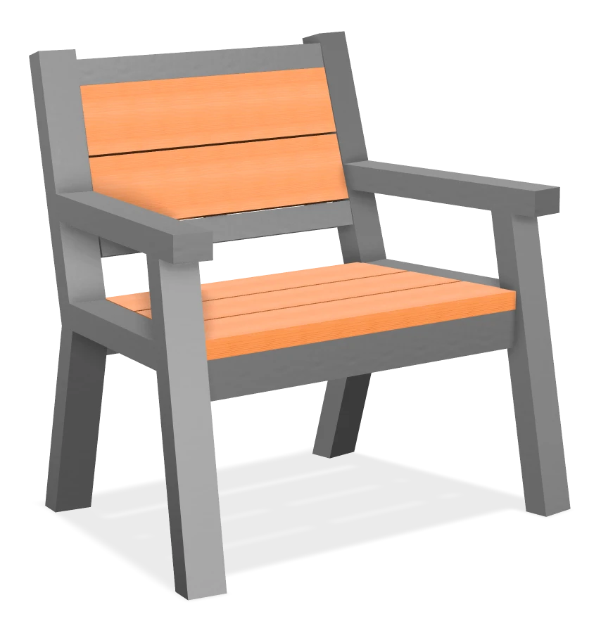 Rutherford Wide Body Bench 3ft