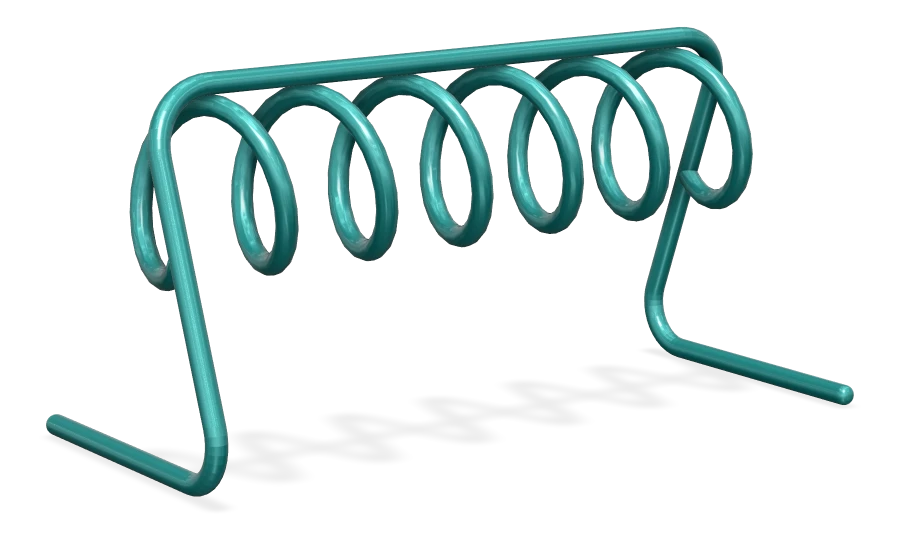 Spiral Bike Rack - 7 Spaces