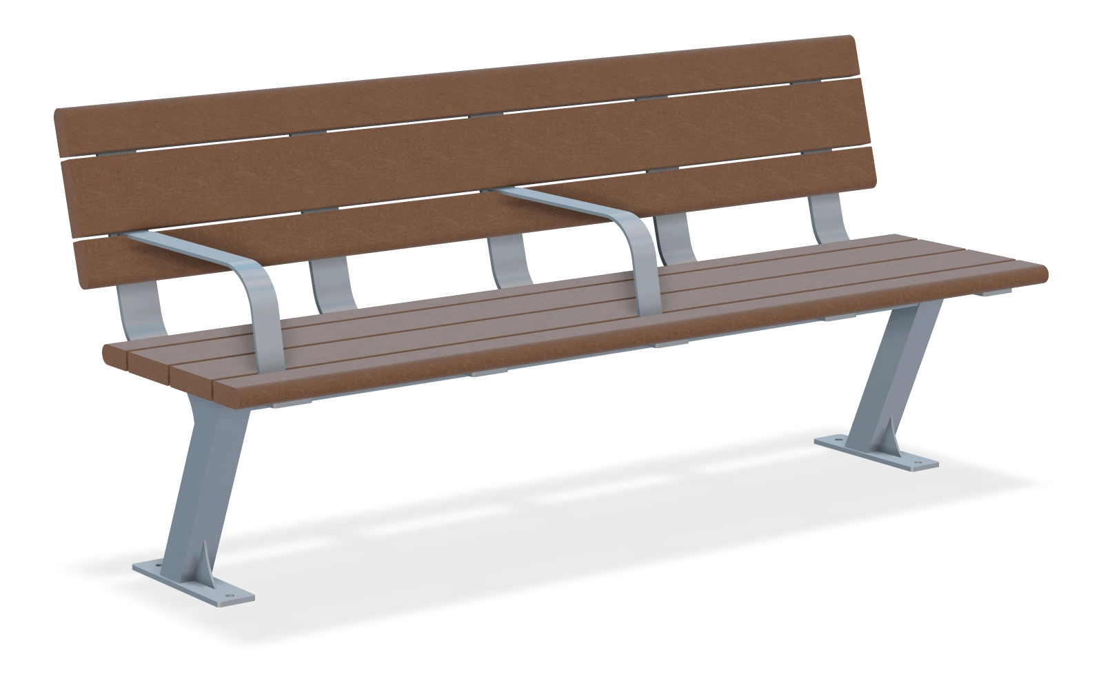 Bayview Bench 6ft, Wheelchair Accessible