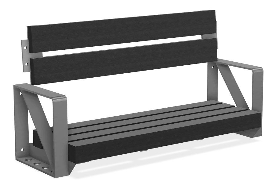 Allendale Concrete Bench