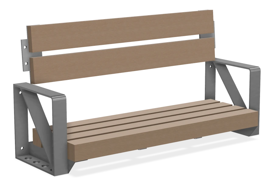 Allendale Concrete Bench