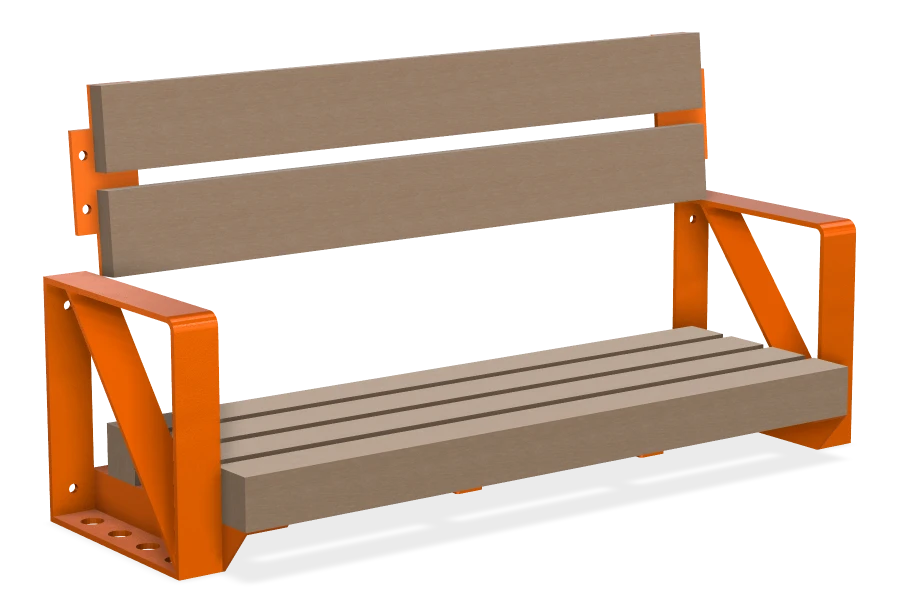 Allendale Concrete Bench
