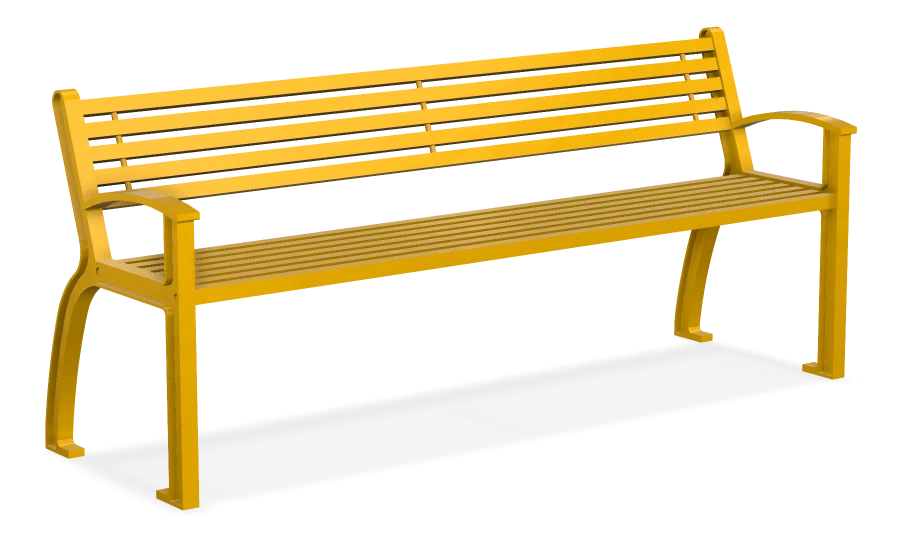 Beselt Aluminum Bench 6ft