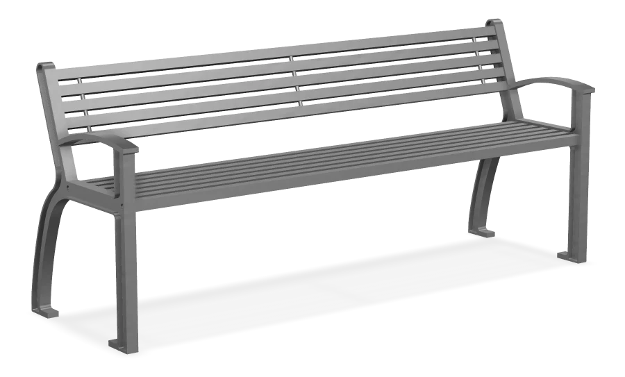 Beselt Aluminum Bench 6ft