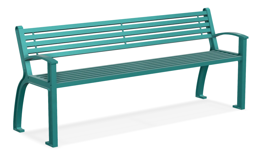 Beselt Aluminum Bench 6ft