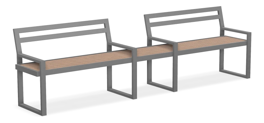 Skyline Double Bench
