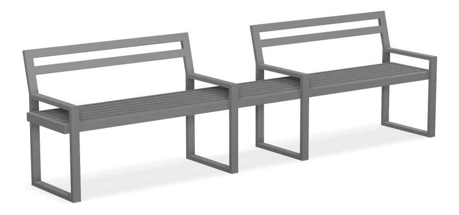Skyline Double Bench
