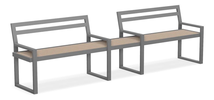 Skyline Double Bench