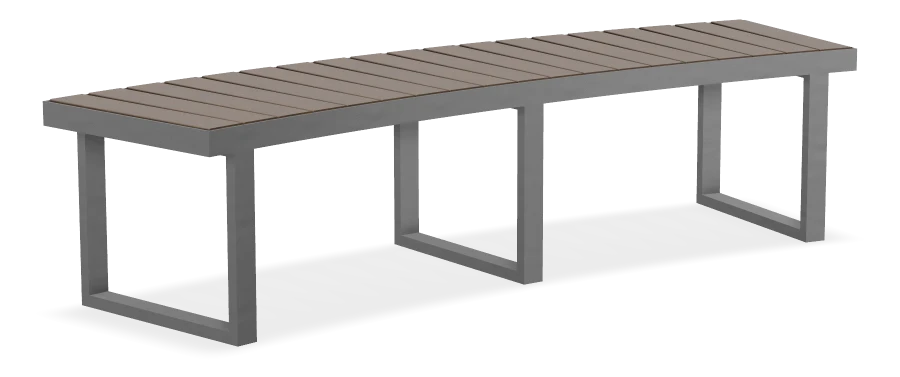 Skyline Curved Bench 4.90m Radius