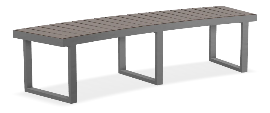 Skyline Curved Bench 4.90m Radius