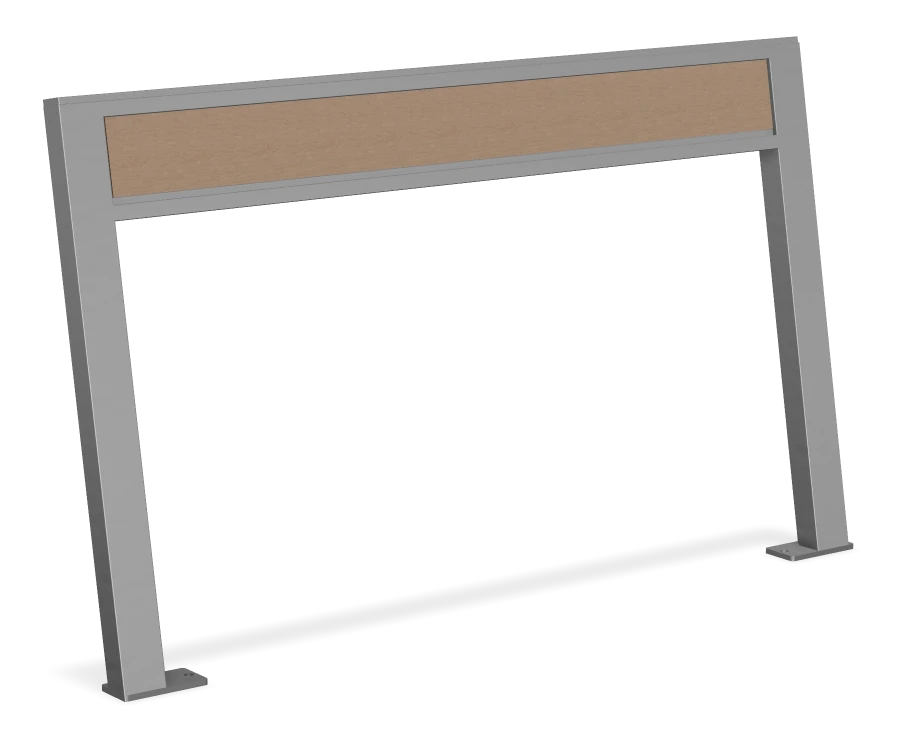 Rutherford Leaning Bench 5ft