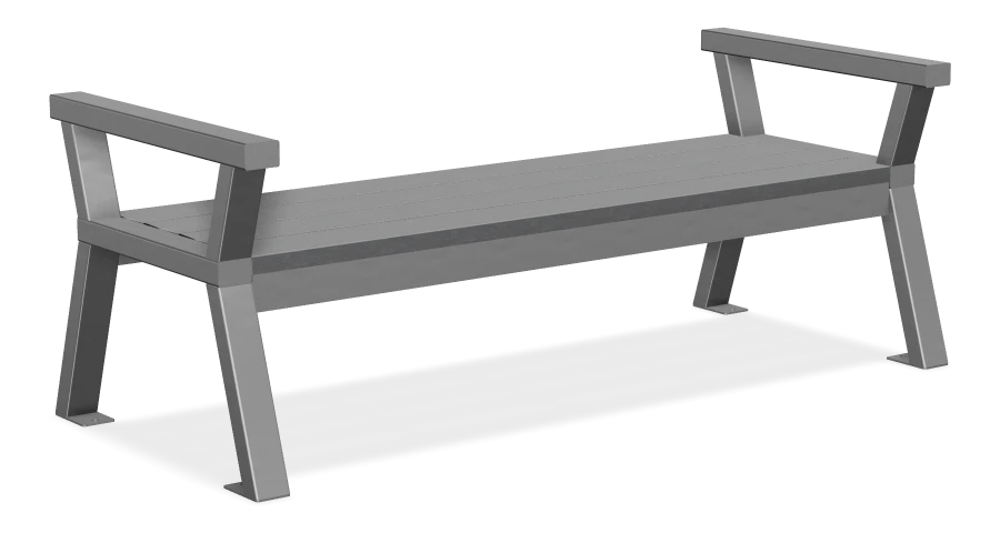 Rutherford Backless Bench
