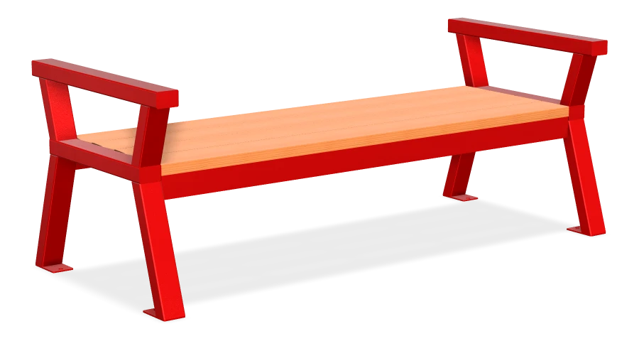 Rutherford Backless Bench
