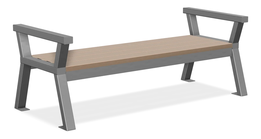 Rutherford Backless Bench
