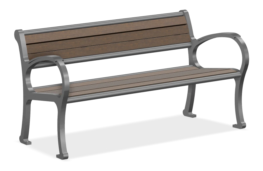 Mountain Classic Wide Body Bench 5ft