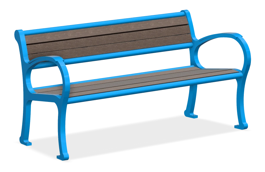 Mountain Classic Wide Body Bench 5ft