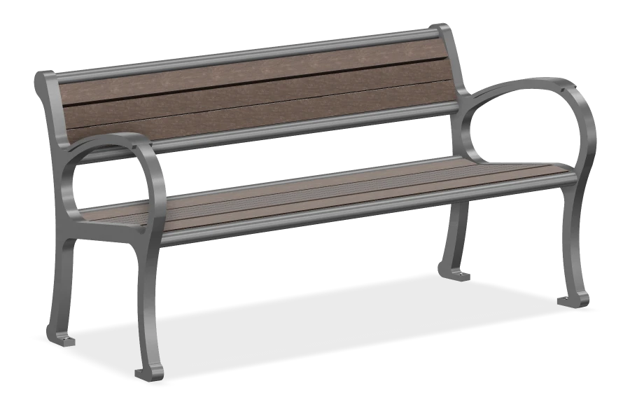 Mountain Classic Wide Body Bench 5ft