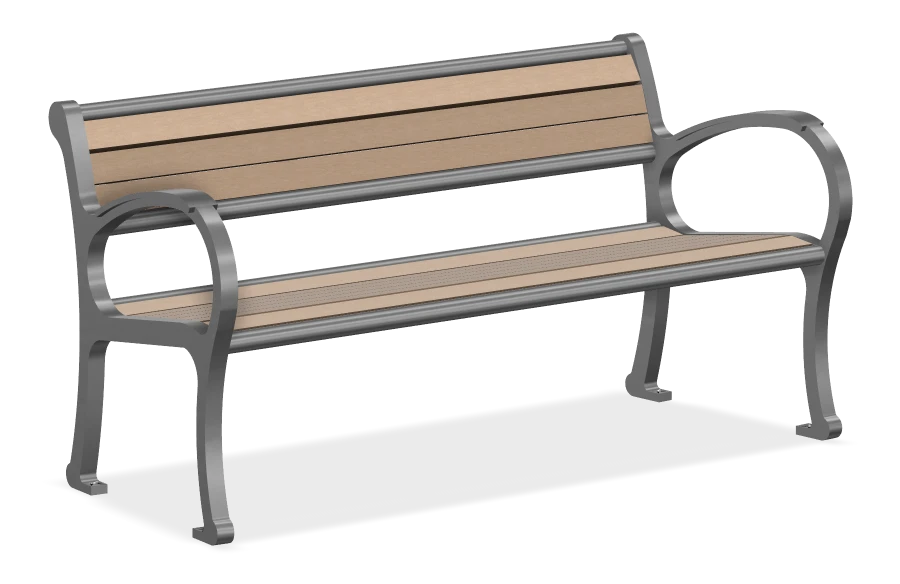 Mountain Classic Wide Body Bench 5ft