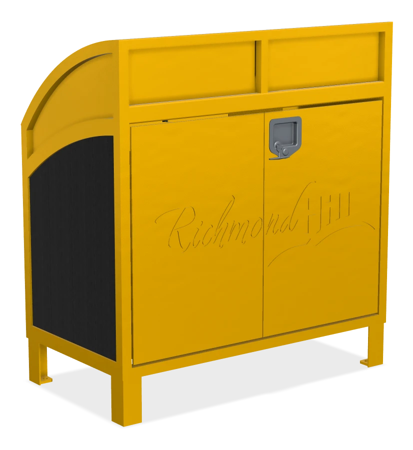 City of Richmond Hill - Modena Curved Top Two Stream Recycling Station